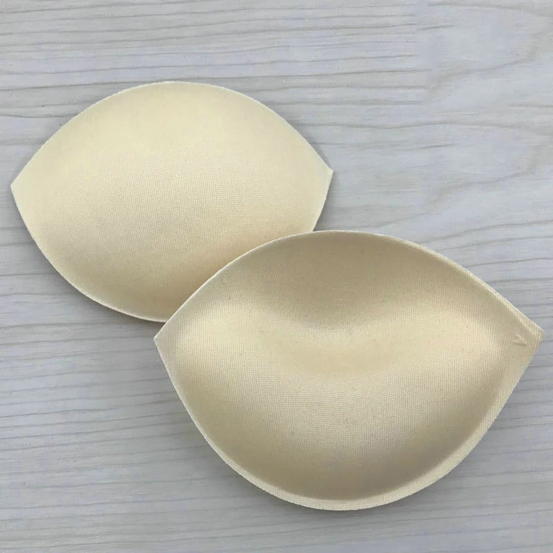 Women Intimates Accessories Sponge Bra Pads Push Up Breast Enhancer Removeable Bra Padding Inserts Cups for Swimsuit Bikini