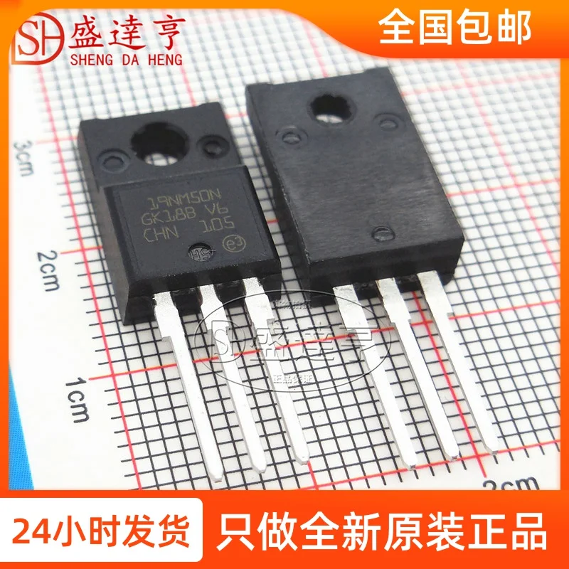 

10Pcs/Lot STF19NM50N 19NM50N 14A 500V TO-220F DIP MOSFET Transistor NEW Original In Stock