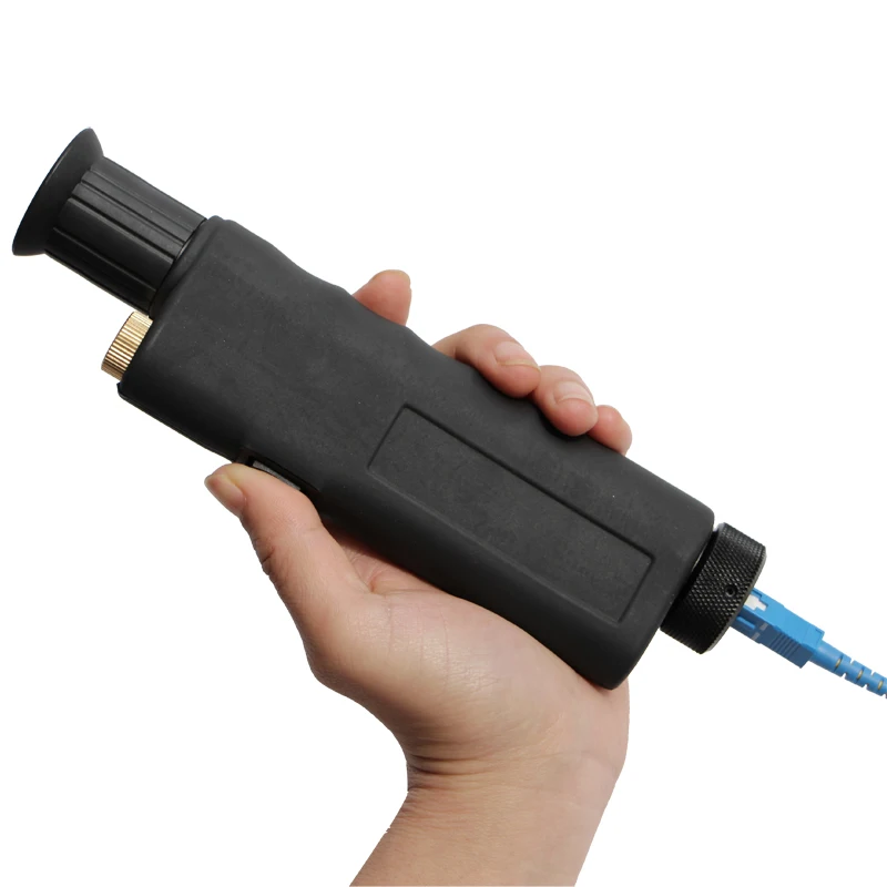 

YUEYANTX-Handheld Mini Microscope, Fiber Optical Inspection, 200X Magnification, 2.50mm, 1.25 Adapter