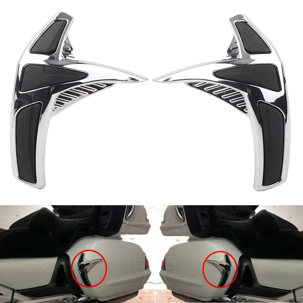 GL1800 Motorcycle Fairing Sddlebag Protector Trim Cover For Honda Gold Wing GL 1800 2001-2011 Motorbike Decoration Parts