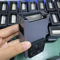 3515พัดลมระบายความร้อนการบ่มหมึกโคมไฟ395nm สำหรับที่จอดรถ/ผนัง/พื้น DX5 XP600 UV LED เครื่องพิมพ์แห้งสีฟ้า-สีม่วงไฟ