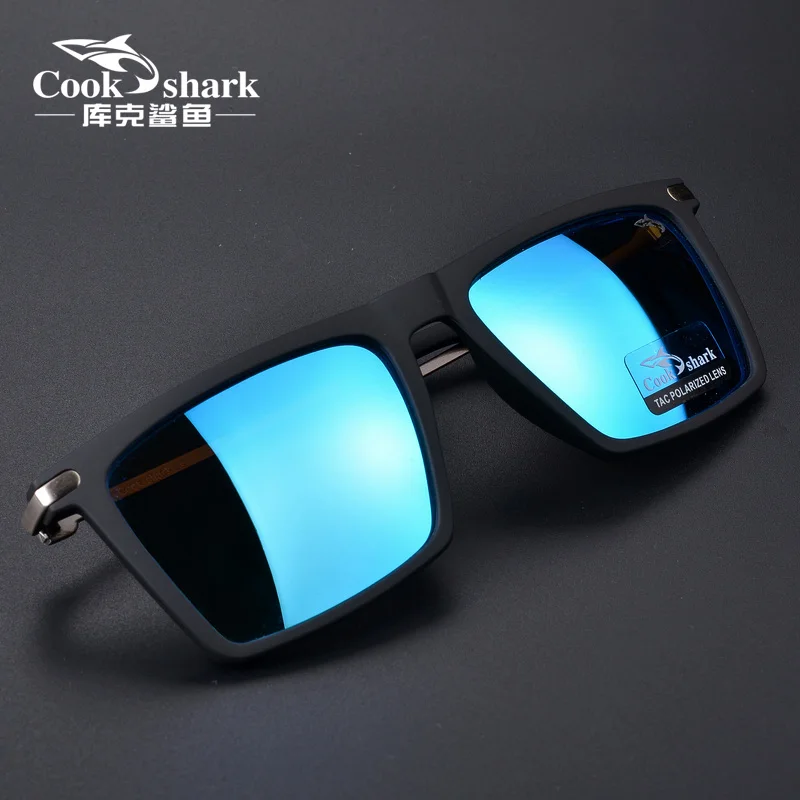 Cookshark okulary przeciwsłoneczne męskie spolaryzowane siatkowe czerwone okulary przeciwsłoneczne damskie okulary do jazdy z osobowością