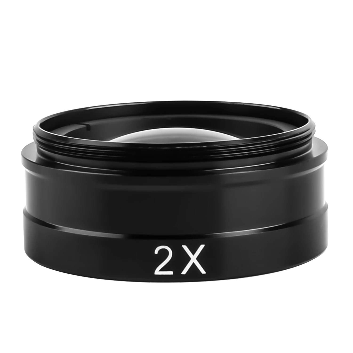 Lente de vidrio de objetivo auxiliar Barlow WD165 para Zoom 180X 130X, lente de montaje en C, cámara de microscopio de Video industrial, 0,75 X, 0,3