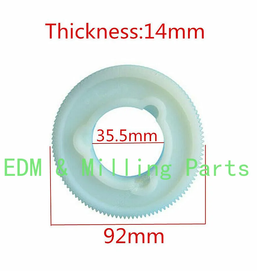 Milling Machine Power Feed Nylon CNC SBS Gear Hub Fit Model S-350 S-235 Mill Tool For Bridgeport Mill Part