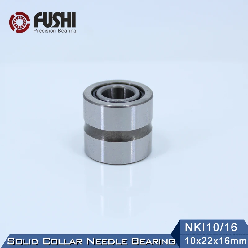 NKI10/16 Bearing 10*22*16 mm ( 5 PCS ) Solid Collar Needle Roller Bearings With Inner Ring NKI 10/16 Bearing