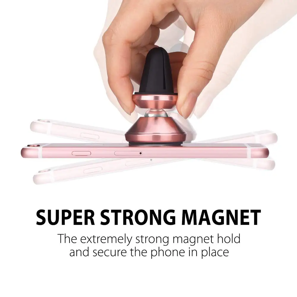 Universal Magnetic Car Phone Holder Mobile Mount Cell Stand Smartphone GPS Support Holder For iPhone 12 Xiaomi Samsung In Car - Image 3