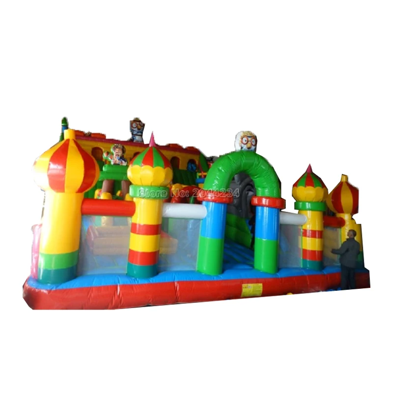 Commercial Grade Inflatable Jumping Castle with Blower - Safe and Fun for Kids