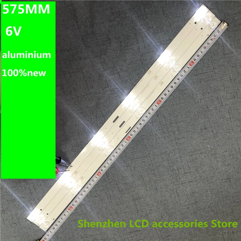 Barra de retroiluminación para televisor LCD, luz LED de 32 pulgadas, de aluminio, para nuevo LE32D99 LE32C11 JL.D32061235-017ES-F, 100%