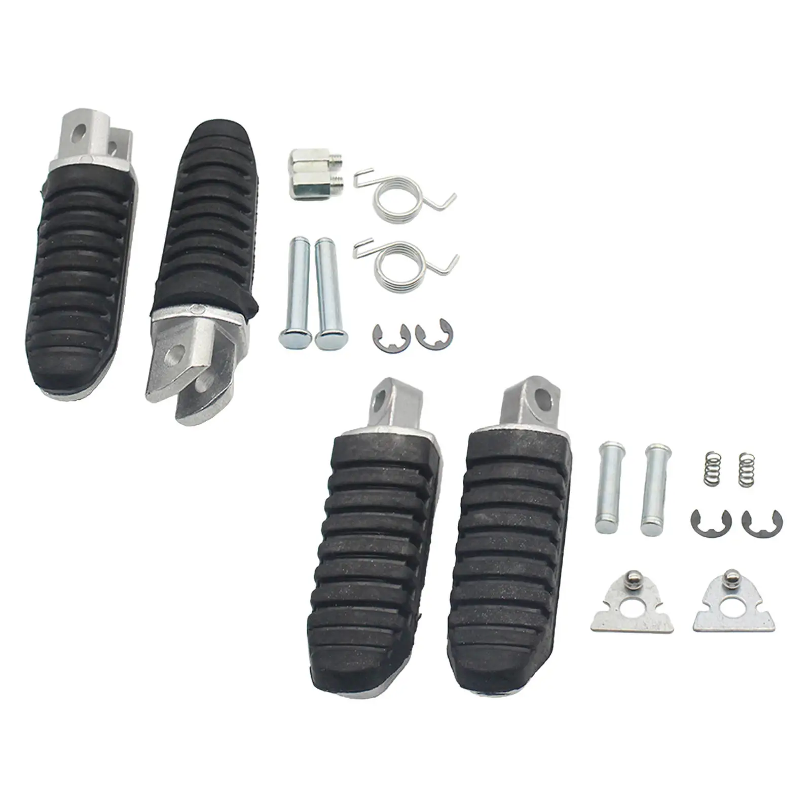 Motorcycle Bandit Front Footrests Foot Pegs pedal For Suzuki V-Strom 650 DL650 GSX1300R GSX1300 Hayabusa GSX650F GSX1400 B-King