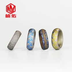 Handmade Titanium Alloy Ring For Men And Women EDC Outdoor Pocket Tool Tail Ring Gift Ring Magic Ring