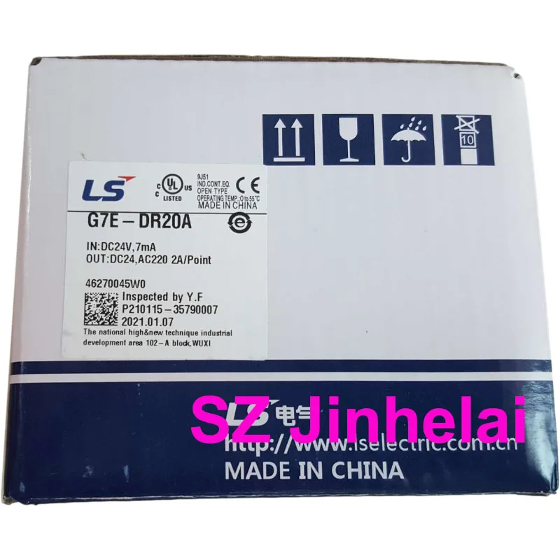 Ls G7E-DR20A controlador programável original autêntico