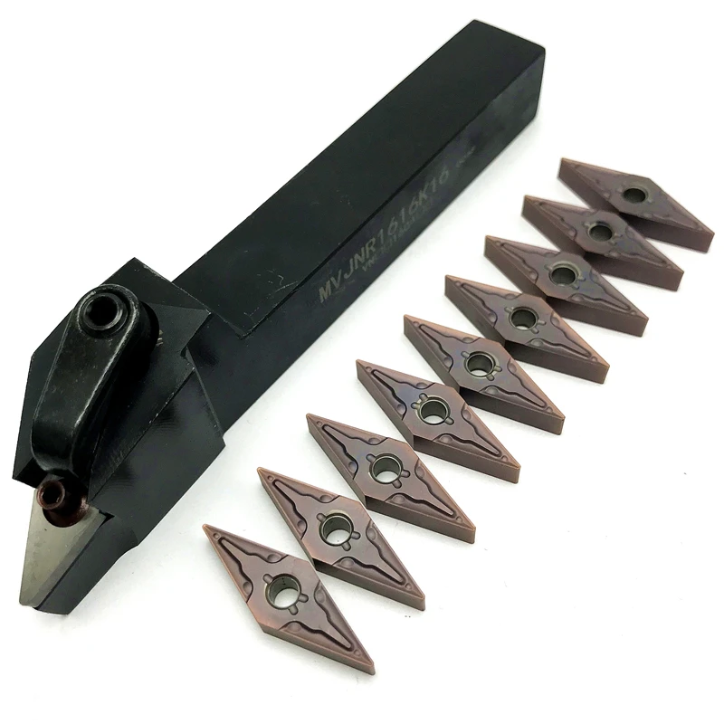 MVJNR1616K16 MVJNR2020K16 MVJNR2525M16 CNC Cylindrical Tool Holder 93 ° for Lathe Cutting Tools VNMG Series Cutting Tools