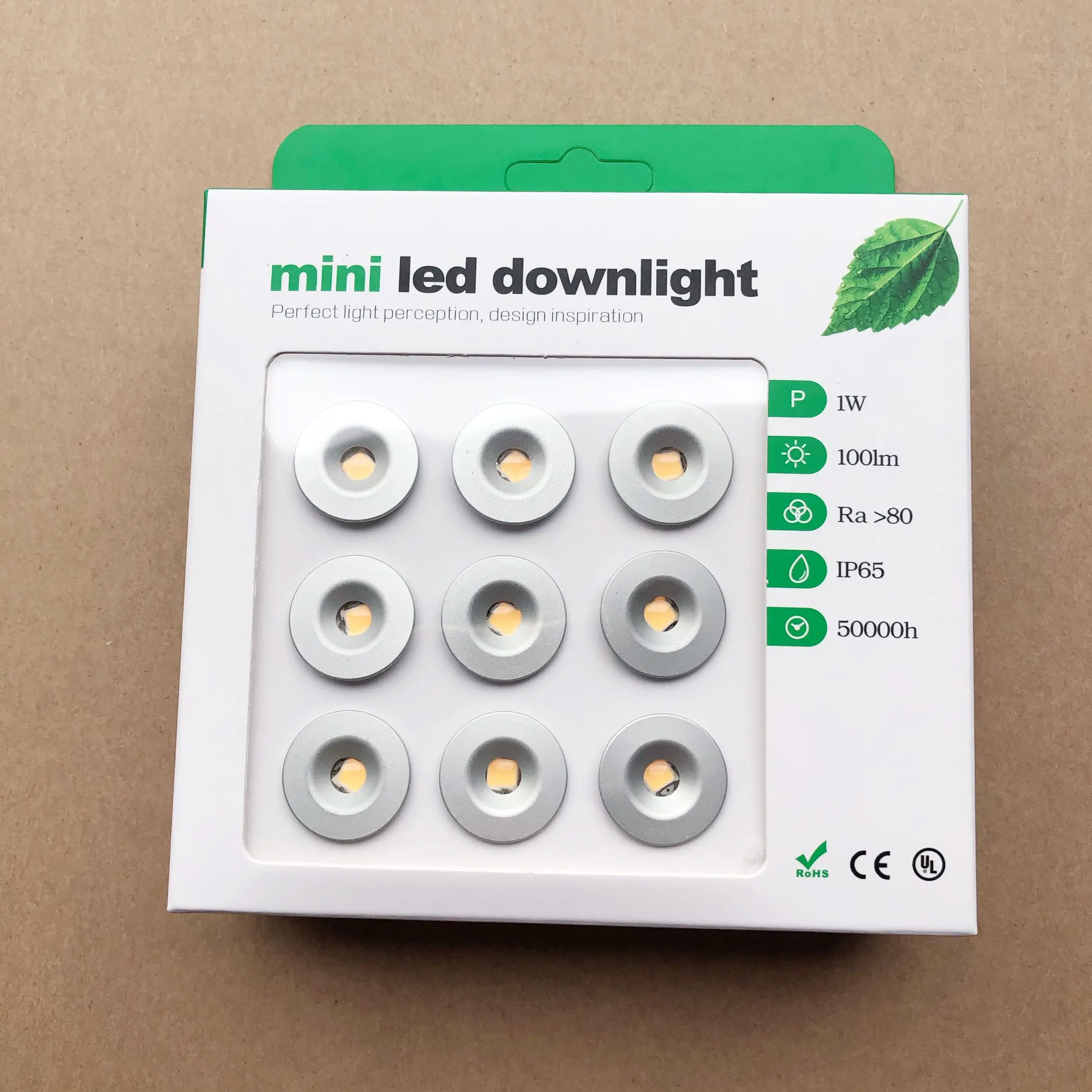 

New Design DC12V 1W LED MINI Downlight Waterproof IP65 Spotlight Cabinet Lamp For Home Lighting