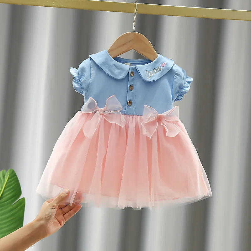 Newborn Baby Girls Summer Clothes Dress for 1 year Toddler Girl Baby Clothing Princess Birthday Party tutu Dresses Vestidos