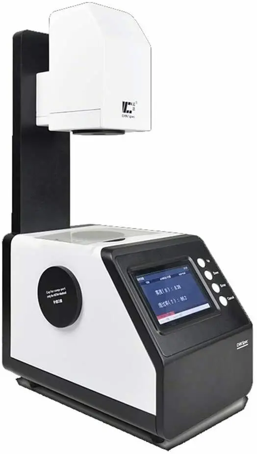 Enkel Kaliber Lab Hazemeter Haze Tester Gauge Met Drie Soort Verlichtingsmiddel A C D65 Lichttransmissie Meter 21mm Diafragma Accurac