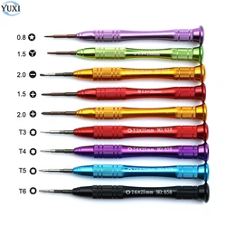 YuXi Precision Screwdrivers T3 T4 T5 T6 Y 2.0mm 1.5mm Phillips  Repair Tools For Nintend Switch NS Joy-Con Joycon Gamepad