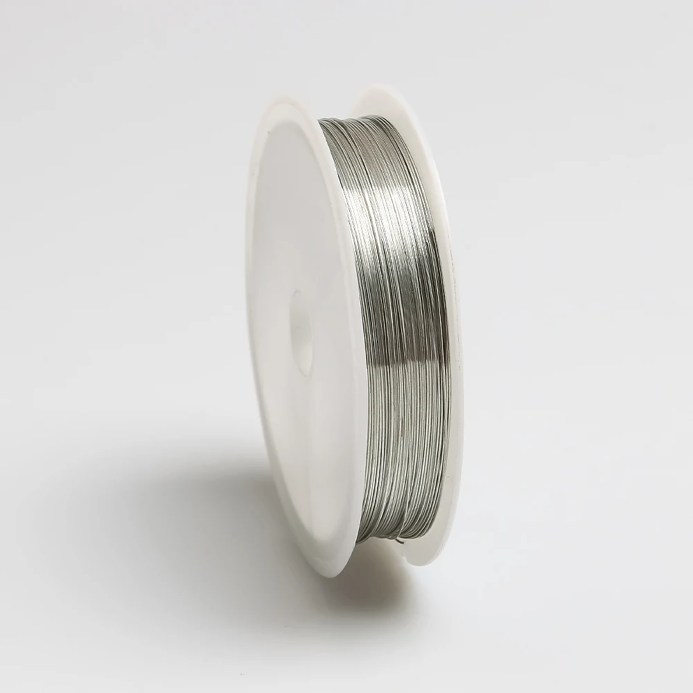 10Meters 0.4MM Diameter Colorfast Copper Wire for DIY Bracelet Necklace Beading Jewelry Craft Making Alloy Cord String