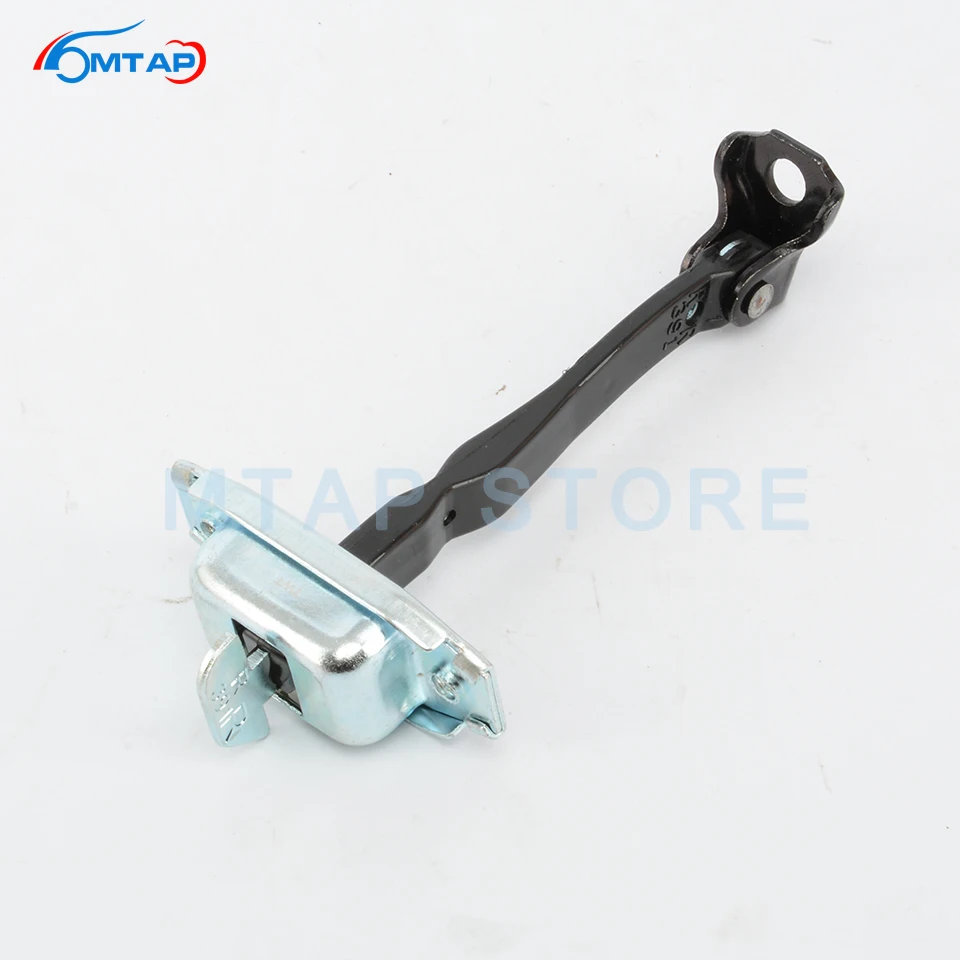 MTAP Auto Door Stopper Checker Front Rear Left-=Right For Toyota Vios Yaris Sedan NCP150 2013-2016 Door Strap Hinge Arm