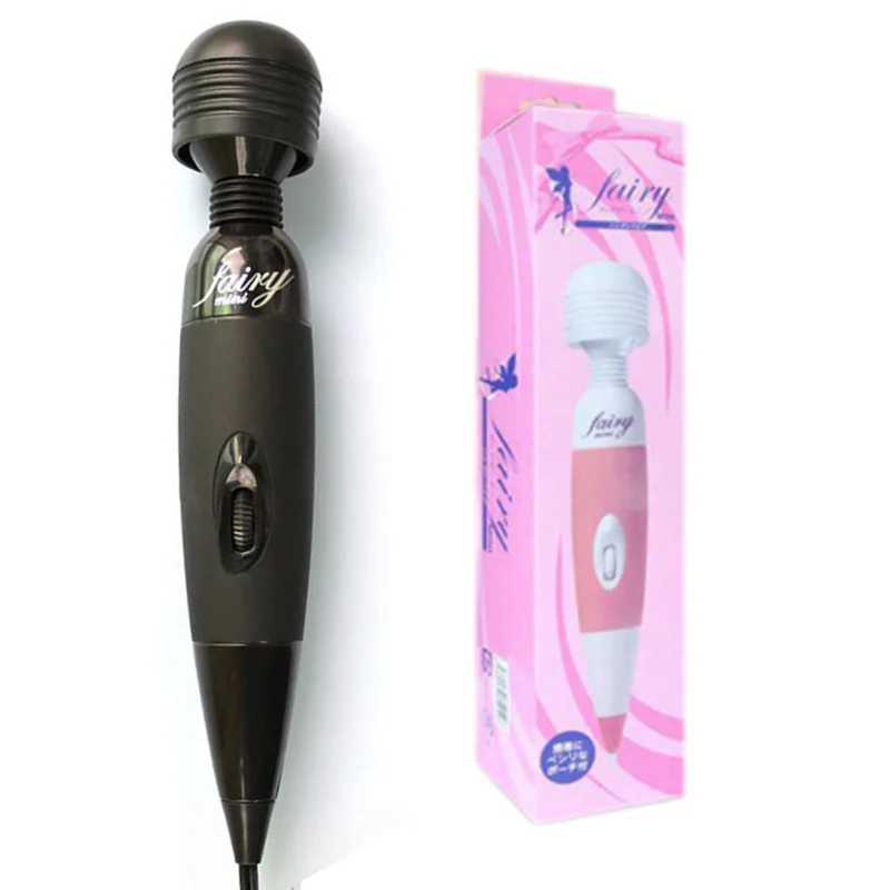 WITH BOX Multispeed Powerful Female Personal Wand Massager,Fairy Mini AV Vibrator Clit Stimulation, Sex Toys For Women US Plug