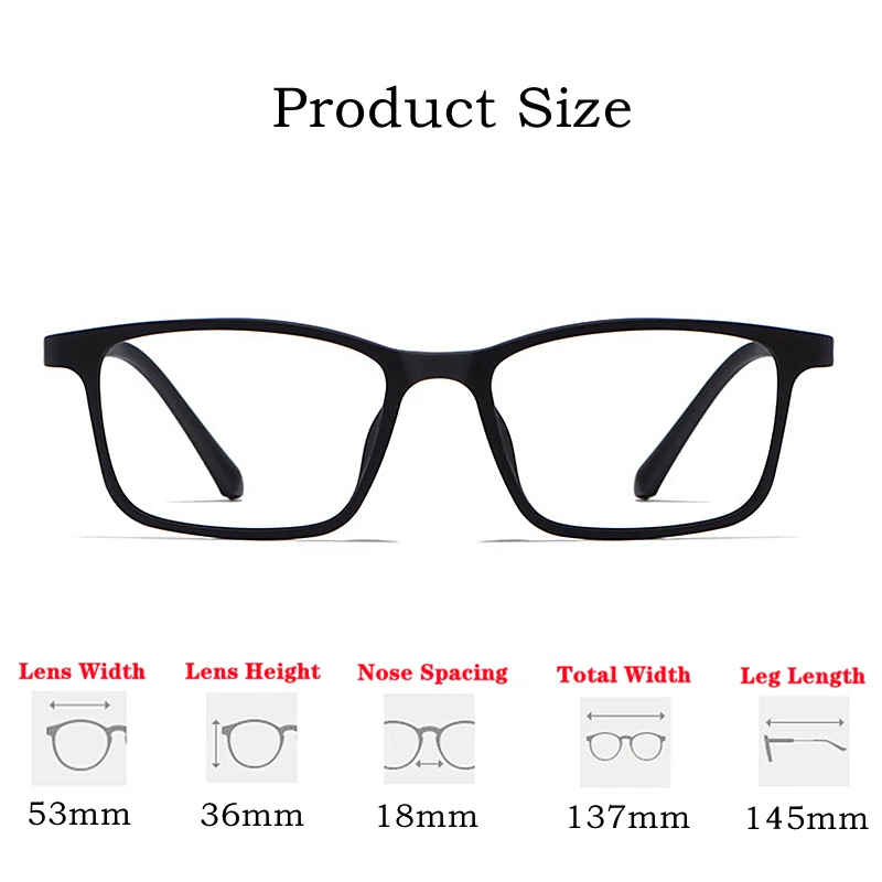 YIMARUILI Ultra-light Comfortable Small Face Eyeglasses Women Square Pure Titanium Optical Prescription Glasses Frame Men HR3058