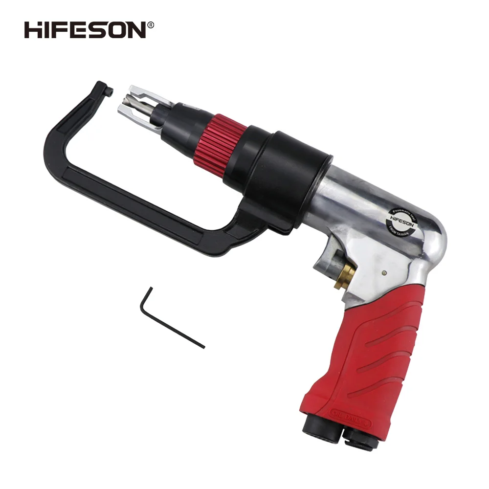 HIFESON Air Spot Welding Drill Sheet Metal Spot Welding Drill Pneumatic Desoldering Spot Positioning Welding Drill Air Tool