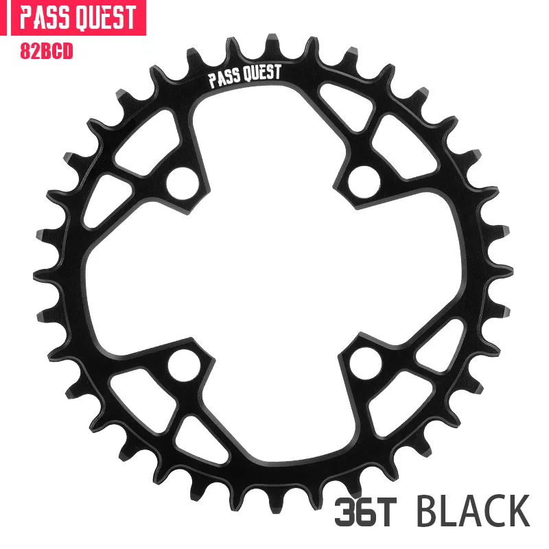 Passquest-自転車チェーンリング,82mm,bcd fsa,marlin 7,ナローおよび