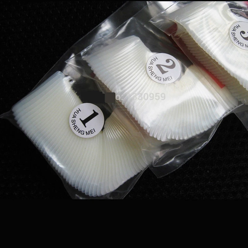 أظافر أكريليك وهمية ، 500 قطعة ، لون طبيعي ، نصف غطاء ، تصميم مانيكير ، افعلها بنفسك #4