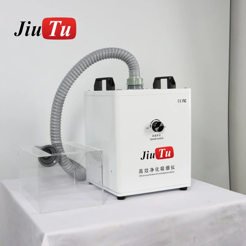 Fume Extractor Mini Smoke Absorber Airเครื่องฟอกอากาศสำหรับเลเซอร์แยกเครื่องหมายแกะสลักเครื่อง