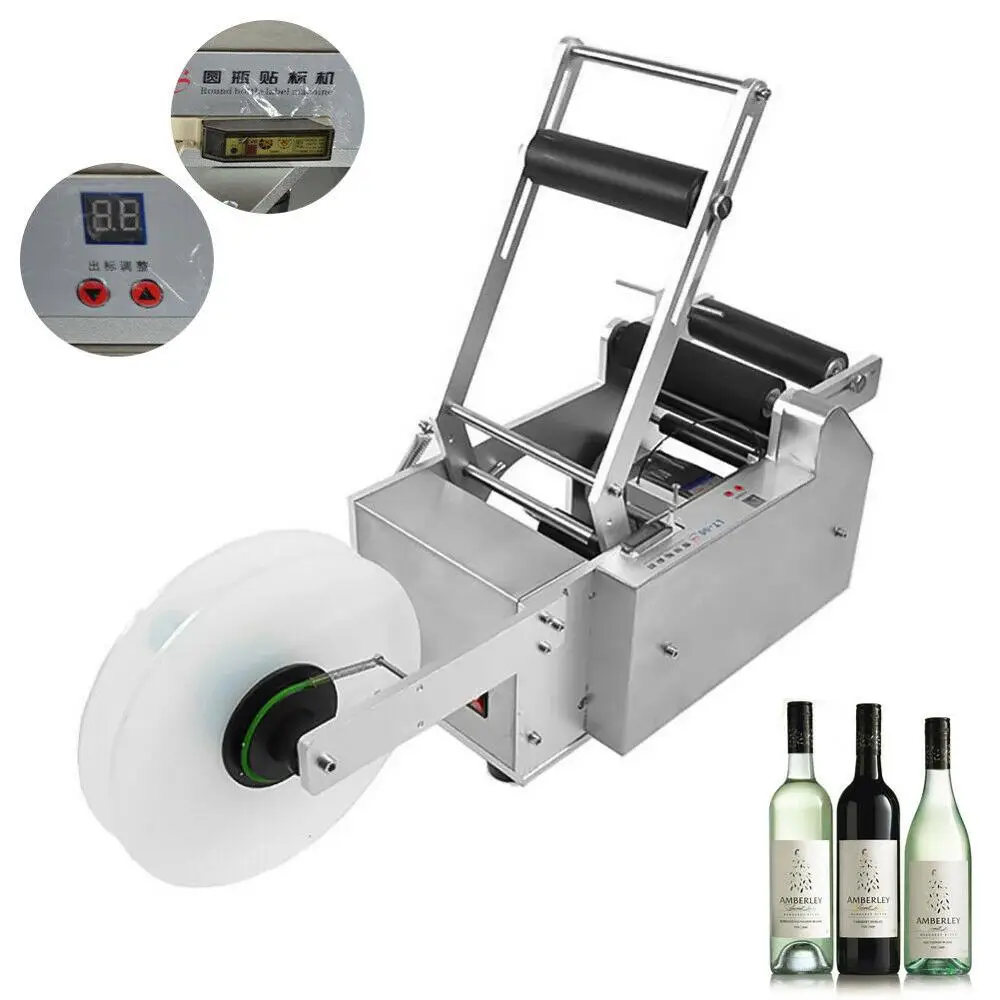 

110V/220V LT-50S Semi-Automatic Round Bottle Labeling Machine Labeller Machine