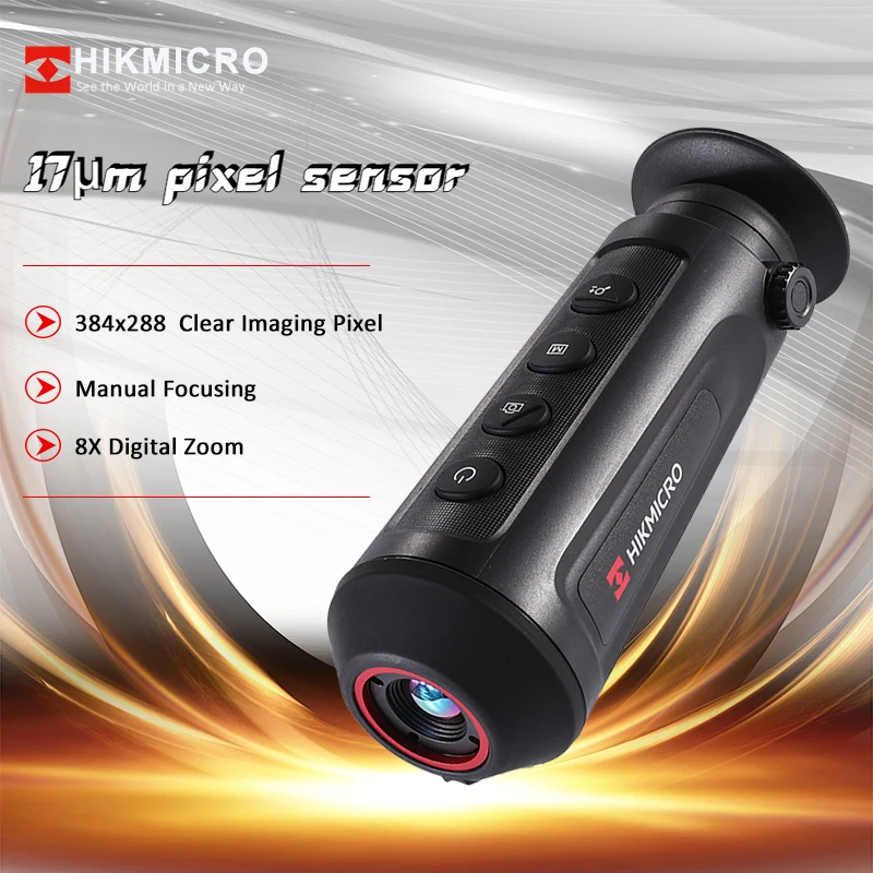 HikMicro LYNX L15 Infrared Thermal Vision Camera for Night Hunting, Hotspot WIFI Ranging 4 Colors Hot Imaging Thermal Scope