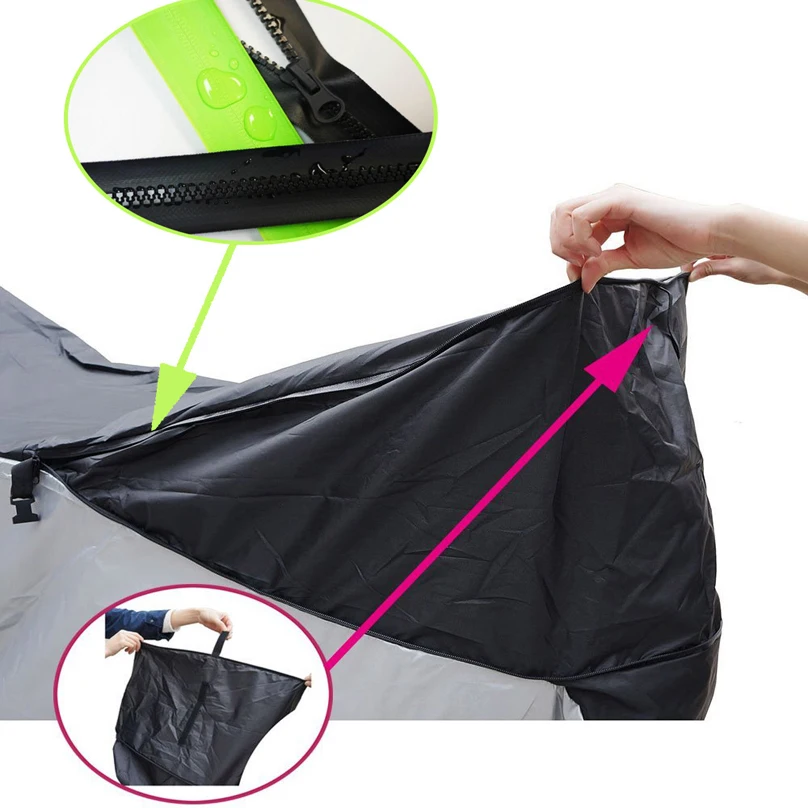 Cubierta a prueba de polvo para bicicleta, Protector impermeable a prueba de lluvia y nieve, resistente a los rayos UV, accesorio rosa para bicicleta