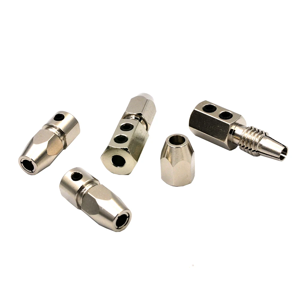 Rc Boat Flexible Coupling Soft Shaft Lock 3.18x 4mm 4x4mm Flex Collet Coupler for 3.18/4/5mm Motor Shaft