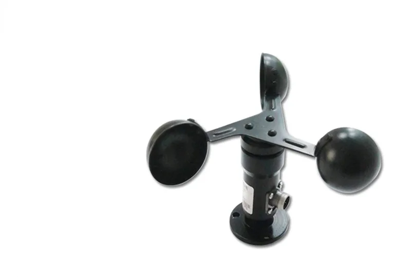 Датчик скорости ветра, передатчик скорости ветра, анемометр из алюминия с кабелем RS485, 4-20 мА, 0-5 В, импульсная метеостанция