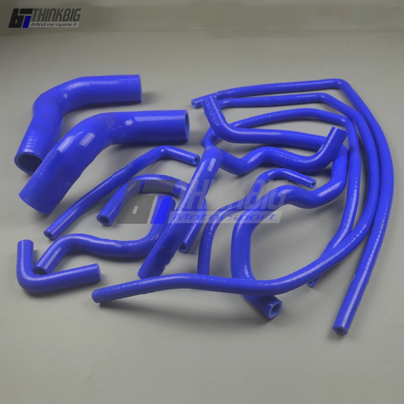 Silicone Radiator Hose Kit For 1997-2008 Subaru Forester SF/SG5/SG9  EJ205/EJ25 (12pcs)