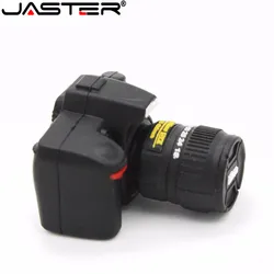 JASTER-unidad flash usb 2,0, 4gb, 8gb, 16gb, 32gb, 64gb, 128gb, cámara SLR de dibujos animados, memoria usb