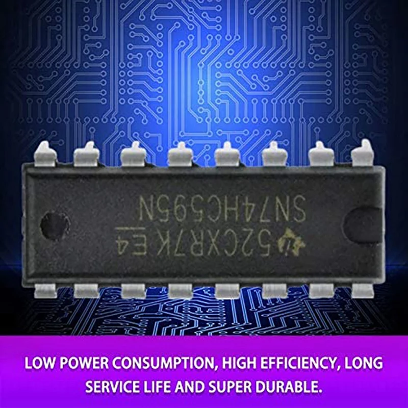 10PCS IC 74HC595 74HC595N SN74HC595N DIP-16 Logic-Shift Register