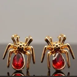 Cute insects spider brooch glamorous women collar pin brooch jewelry