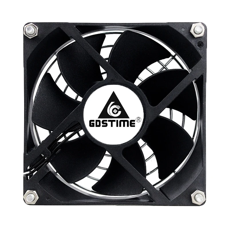 Imagem -02 - Ventilador Axial sem Escova ce Caixa do Computador pc Cooler ac 110v 115v 120v 220v 230v 240v 60 mm 80 mm 90 Milímetros 120 Milímetros Peças