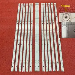 14pcs/set LED Backlight strip for MHDV5533-U4 JVC LT-55C550 LED55D08B-ZC14CG-02 LED55D07A-ZC14CG-02 30355008225 LED55D8 LED55D7