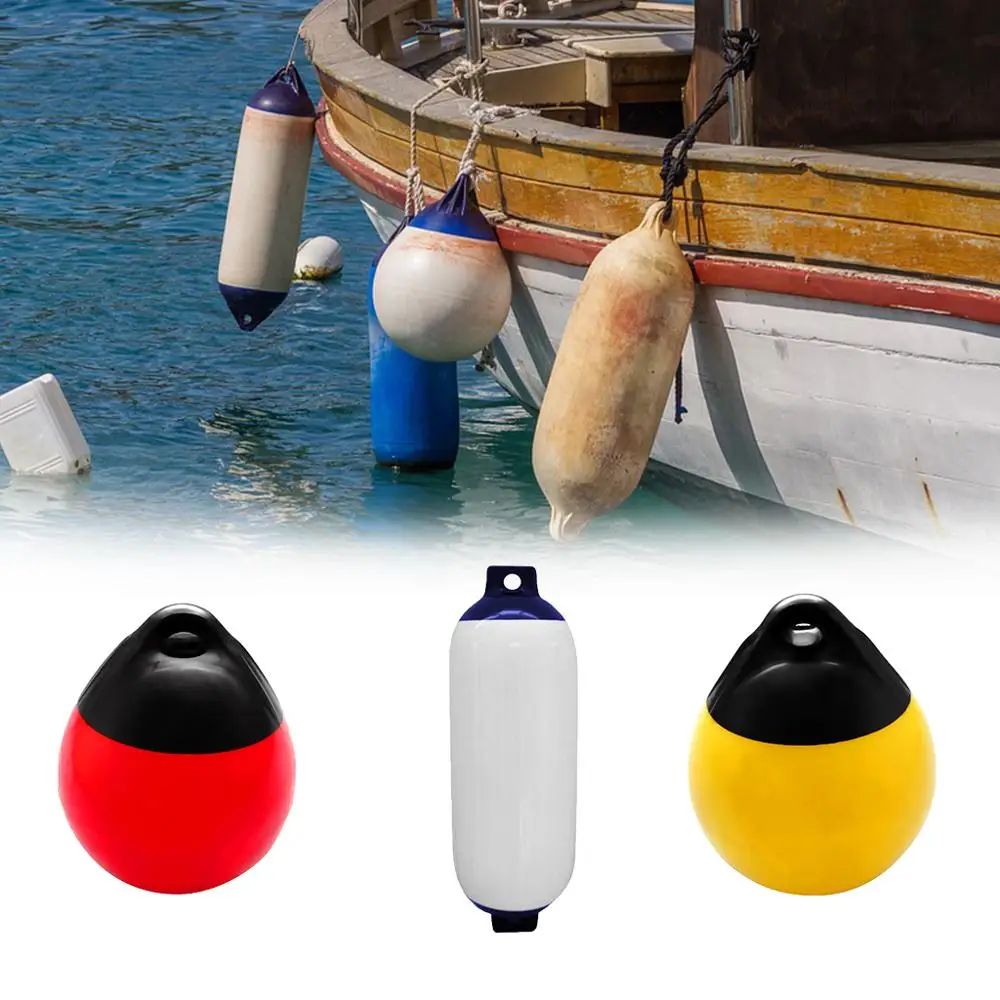 MagiDeal Bền Chịu Lực Nhựa PVC Mềm Thuyền Fender Cao Cấp PVC Ốp Lưng Dock Lá Chắn Bảo Vệ Cho Thuyền Kayak Xuồng Thuyền Phụ Kiện