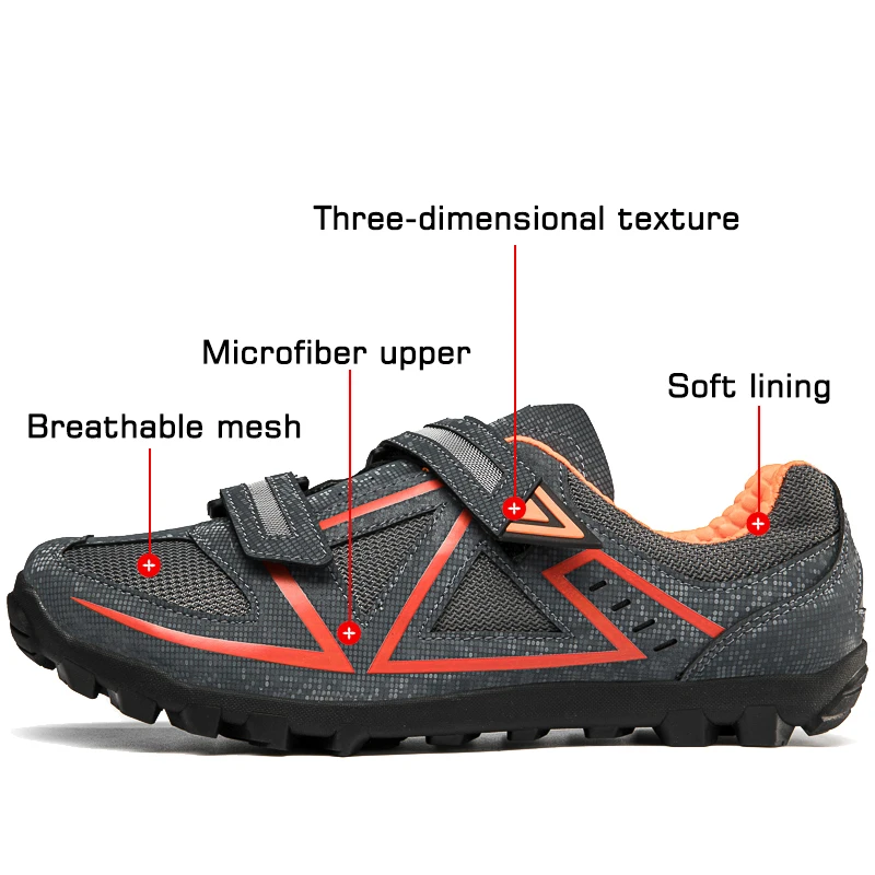 MTB Sneakers sapatilha ciclismo mtb Men Cycling Shoes Mountain Road Bicycle Shoes Self-locking Flat Racing Shoes Plus Size 39-46