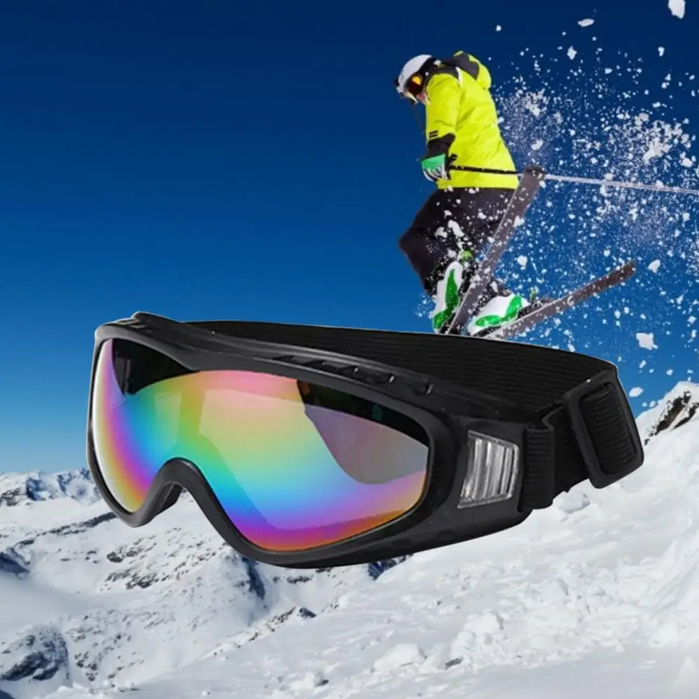 Snowboard Goggles Eye Protective Glasses Snow Blindness Proof Windproof Eyewear Anti-fog Snow Ski Goggles for Outdoor