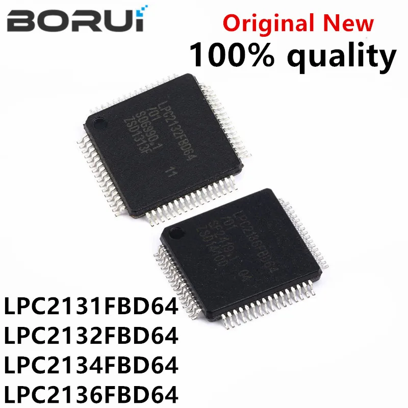 1pcs/lot  LPC2131FBD64 LPC2131FBD64/01 LPC2132FBD64 LPC2132FBD64/01 LPC2134FBD64 LPC2134FBD64/01 LPC2136FBD64 LQFP-64 New IC