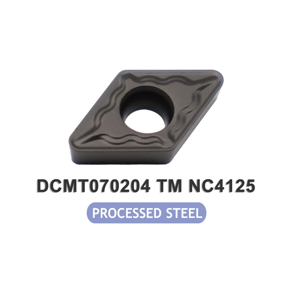 高品質の超硬cncインサート,10個,sdjcr/l07ホルダー用内部旋削工具dcmt070202 dcmt070204 dcmt070208