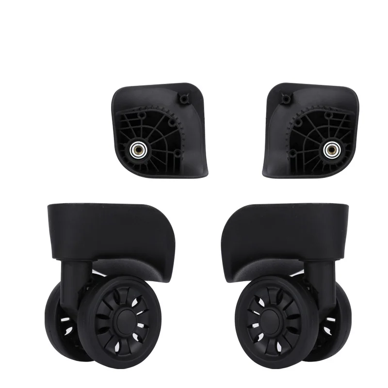 

5557 Rubber Suitcase Trolley Case Universal Wheel Caster Accessories Universal Component Replacement wheel Mute Casters