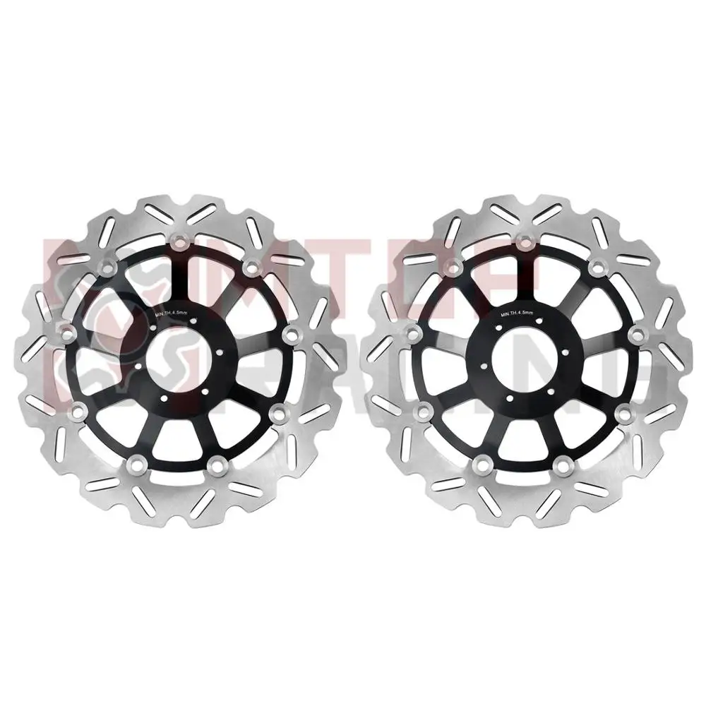 45120-MAT-E02 45220-MAT-E02 Front Wheel Brake Disc for Honda CBR1100XX Blackbird 1999-2008 Brake Rotor Disk Black