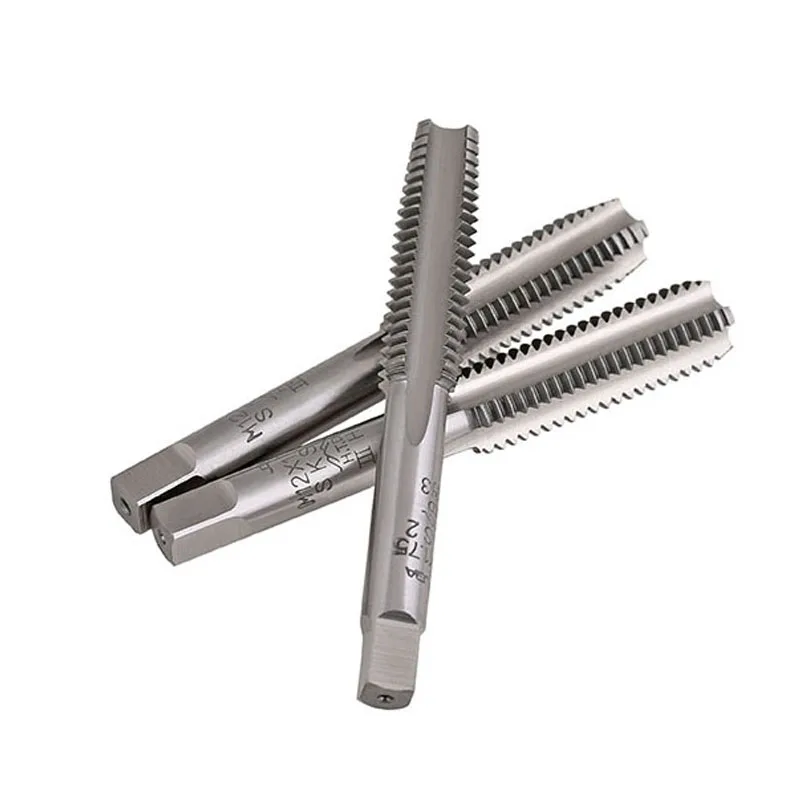 3 Chủ Đề Sprial Tập Bit Bộ Mũi Khoan SKS2 Hợp Kim Thép Không Gỉ Tay Sử Dụng Vòi Sáo Bit