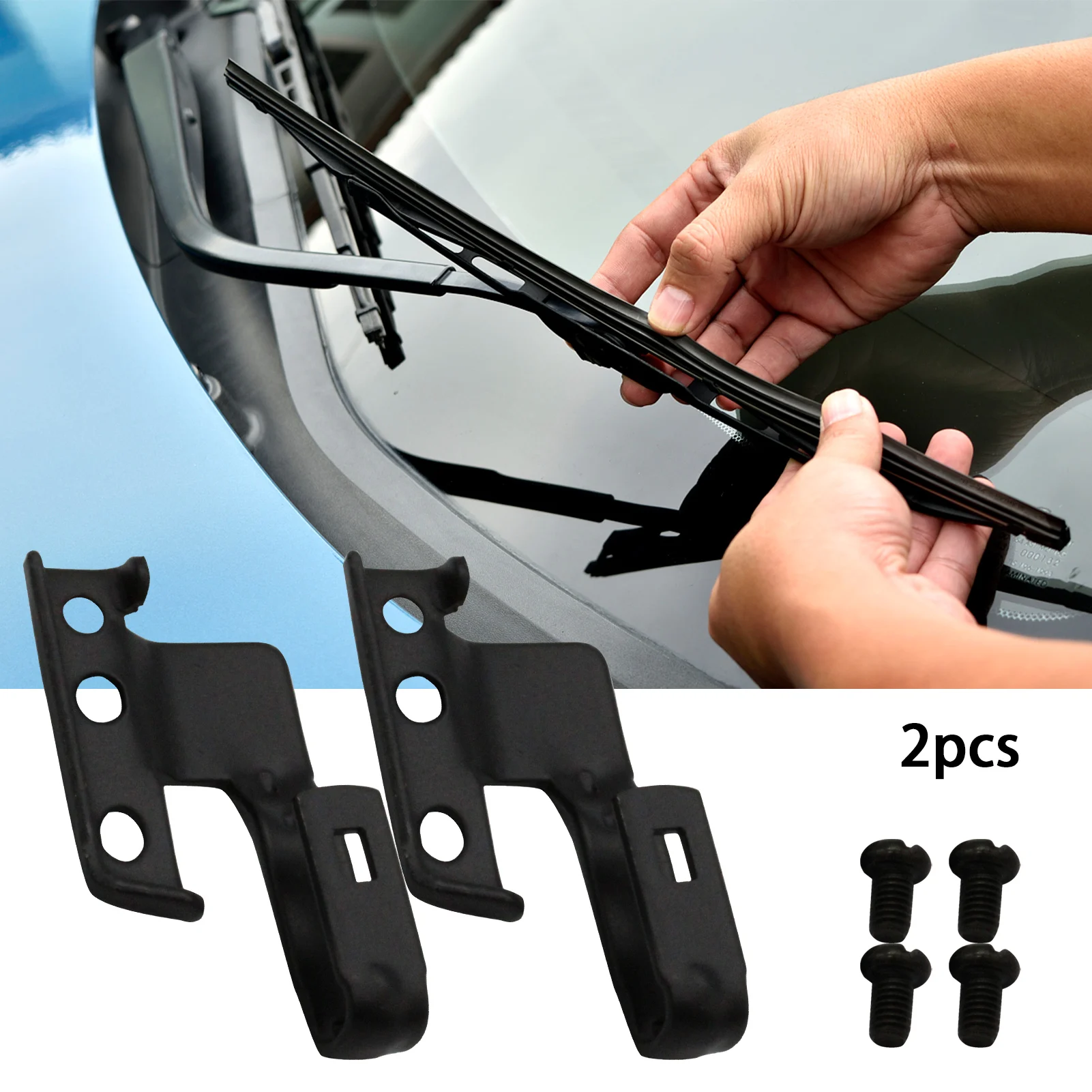 2 PCS Windshield Wiper Arm Adapter Kit For Toyota Honda BMW Chrysler For Land Rover 2021 Universal Superb