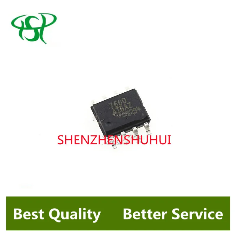 

10pcs/lot ICL7660AIBAZ ICL7660AIBA 7660AIBAZ ICL7660 ICL7660AIBAZA-T SOIC-8 SOP-8 Power chip CMOS voltage converter chip