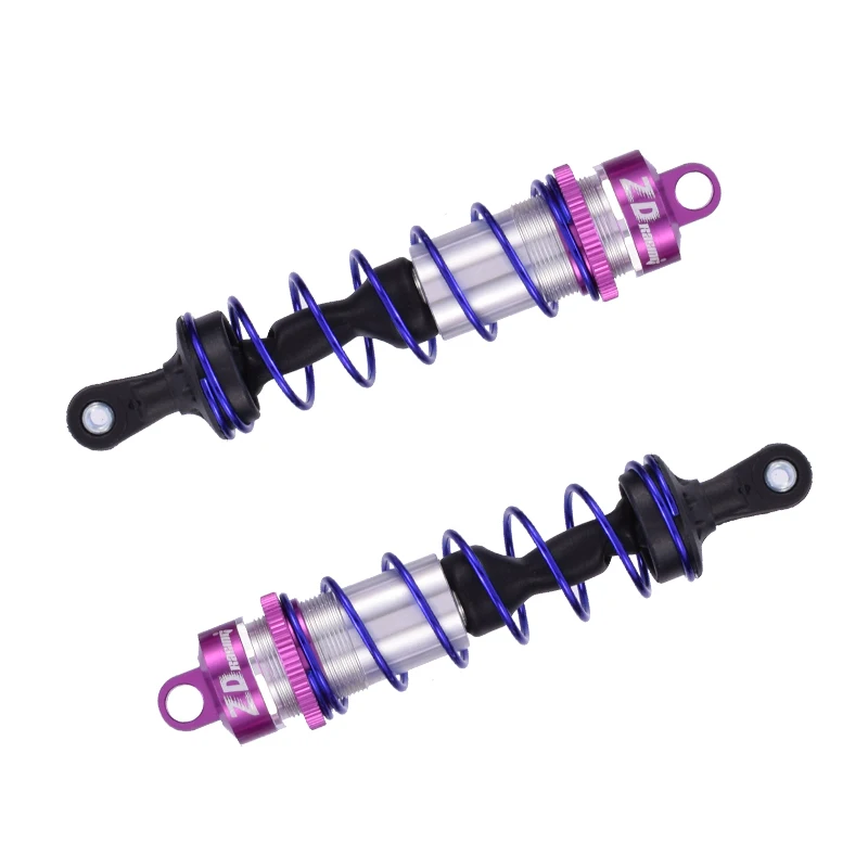 2pcs ZD Damper Suspension Racing 120/143 มม.ด้านหน้า/ด้านหลังโช้คอัพสําหรับ 1/8 JLB HSP HPI Redcat Hobao RC รถรถบรรทุก Buggy Truggy